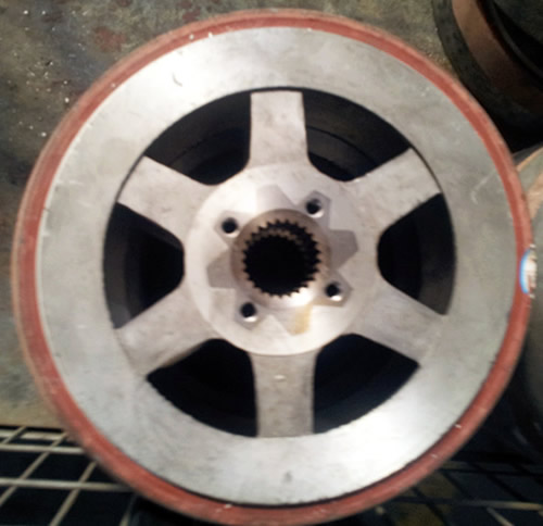 三馬ZD151-413KW電機(jī)風(fēng)葉制動輪