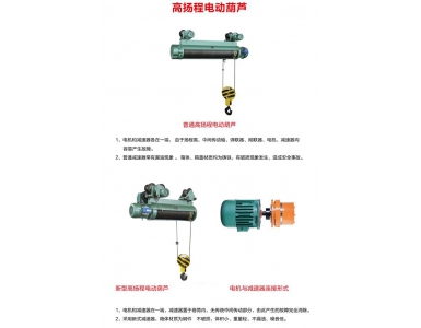 高揚(yáng)程電動(dòng)葫蘆